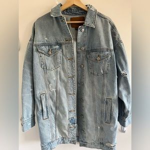 Oversized jean jacket from American Eagle